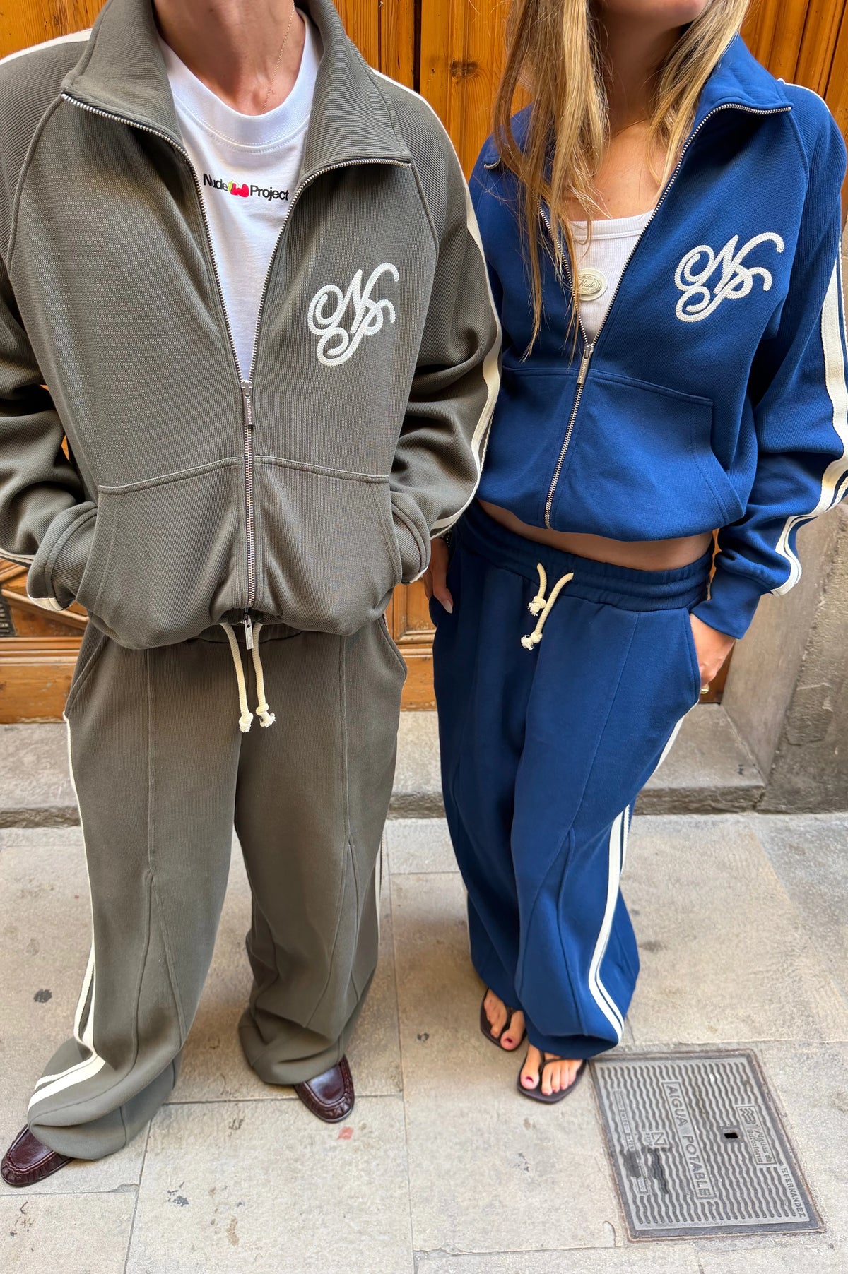 Ying Yang Sweatpants Navy
