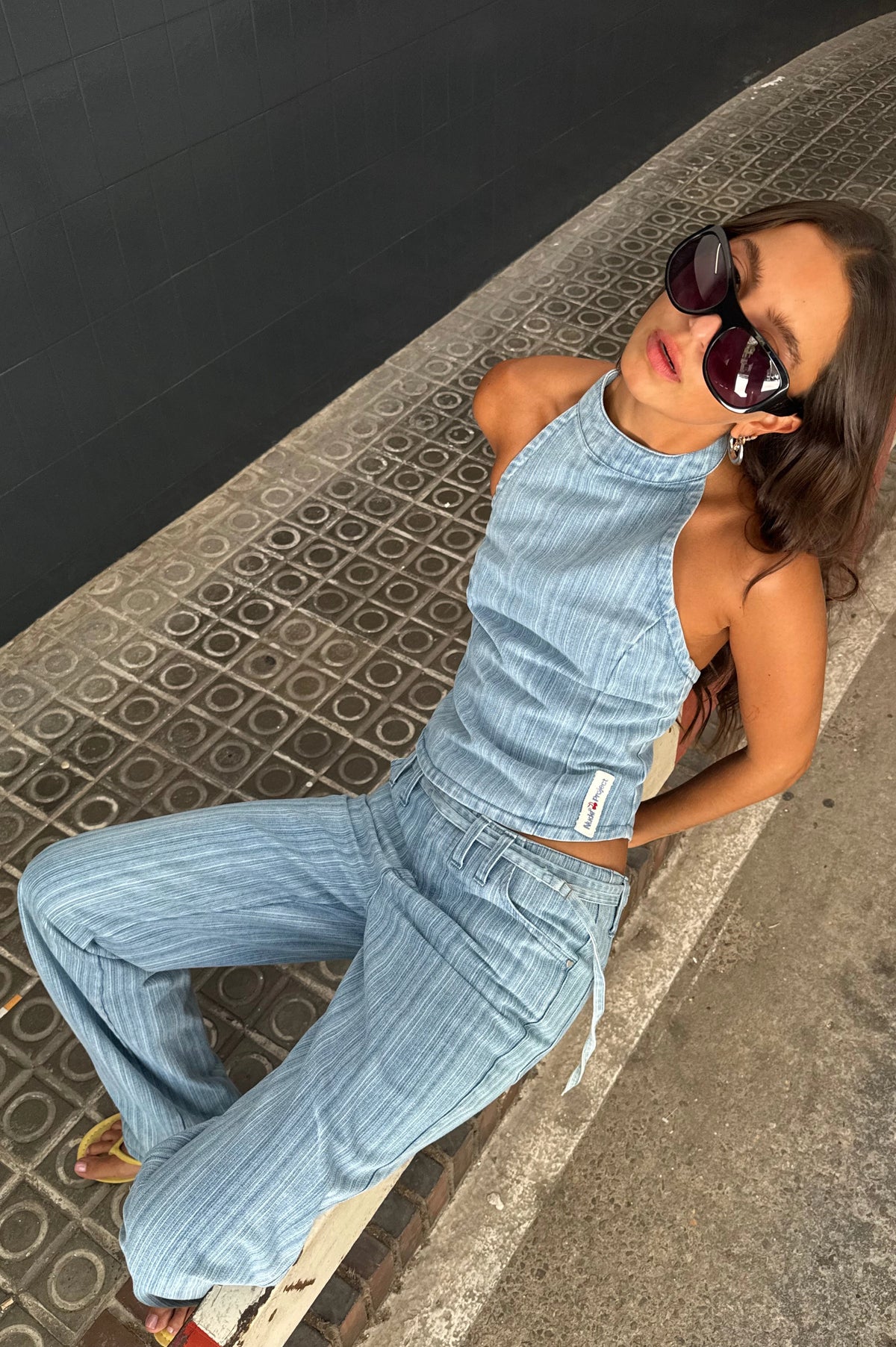 Simona Top Blue