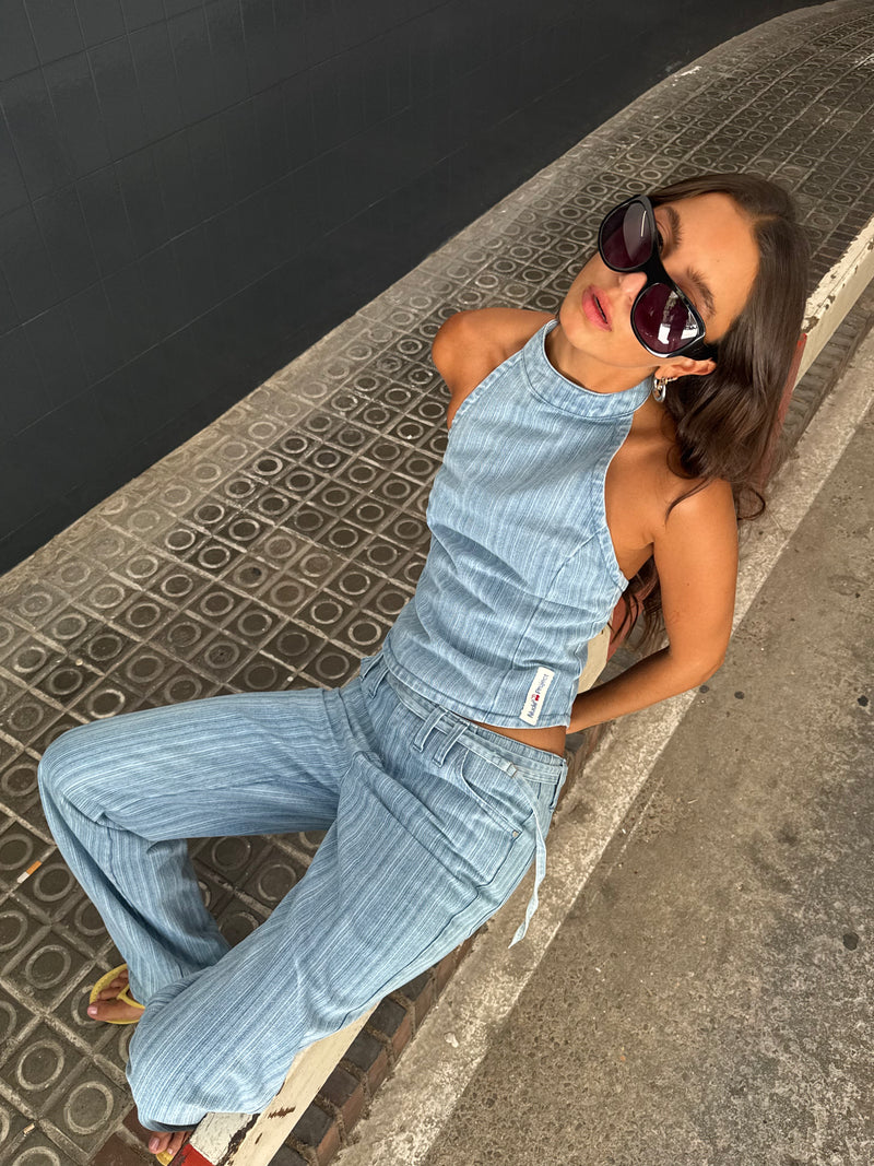 Simona Top Blue