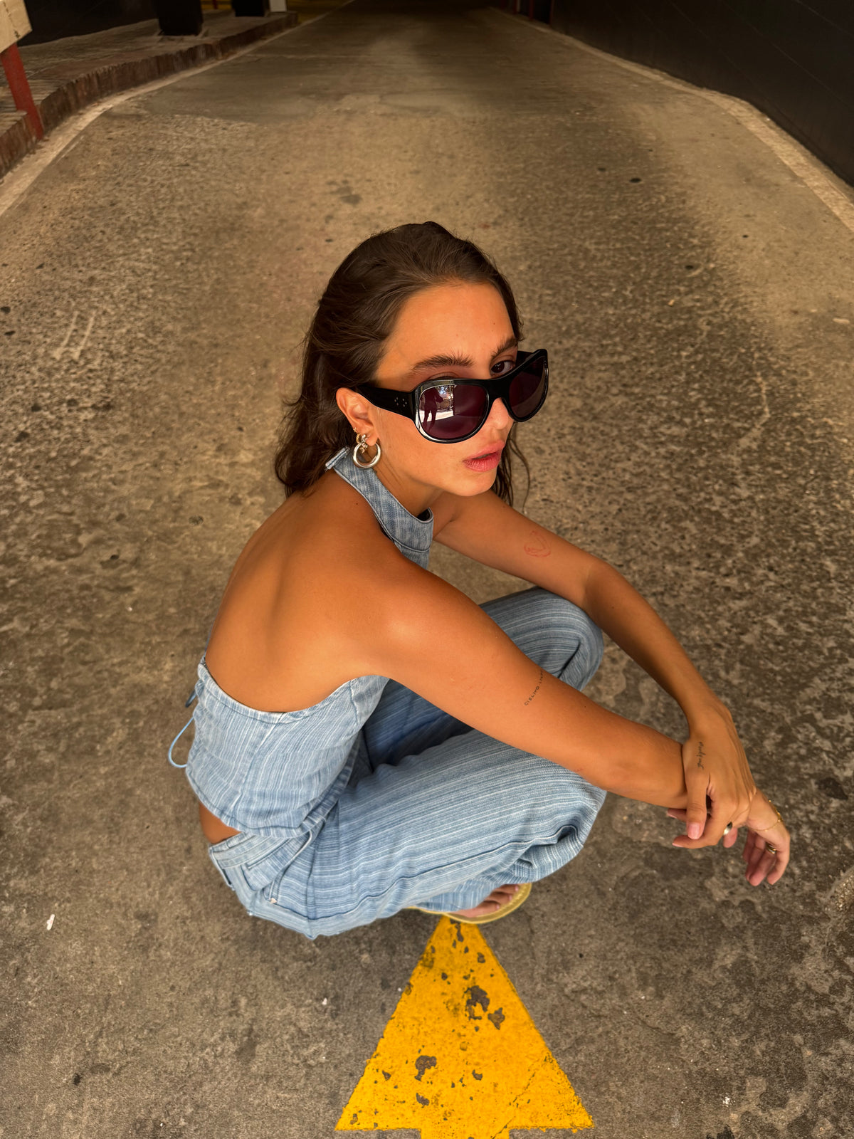 Simona Top Blue
