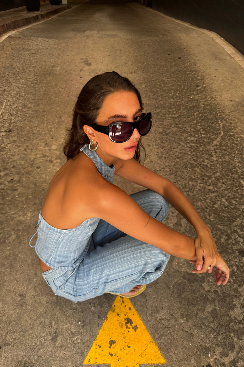 Simona Top Blue
