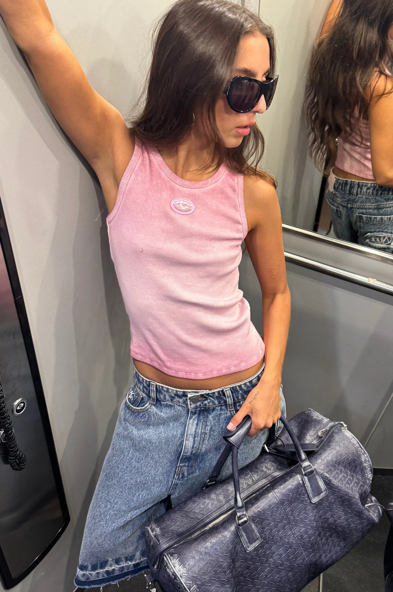 Regina Tank Top Washed Pink