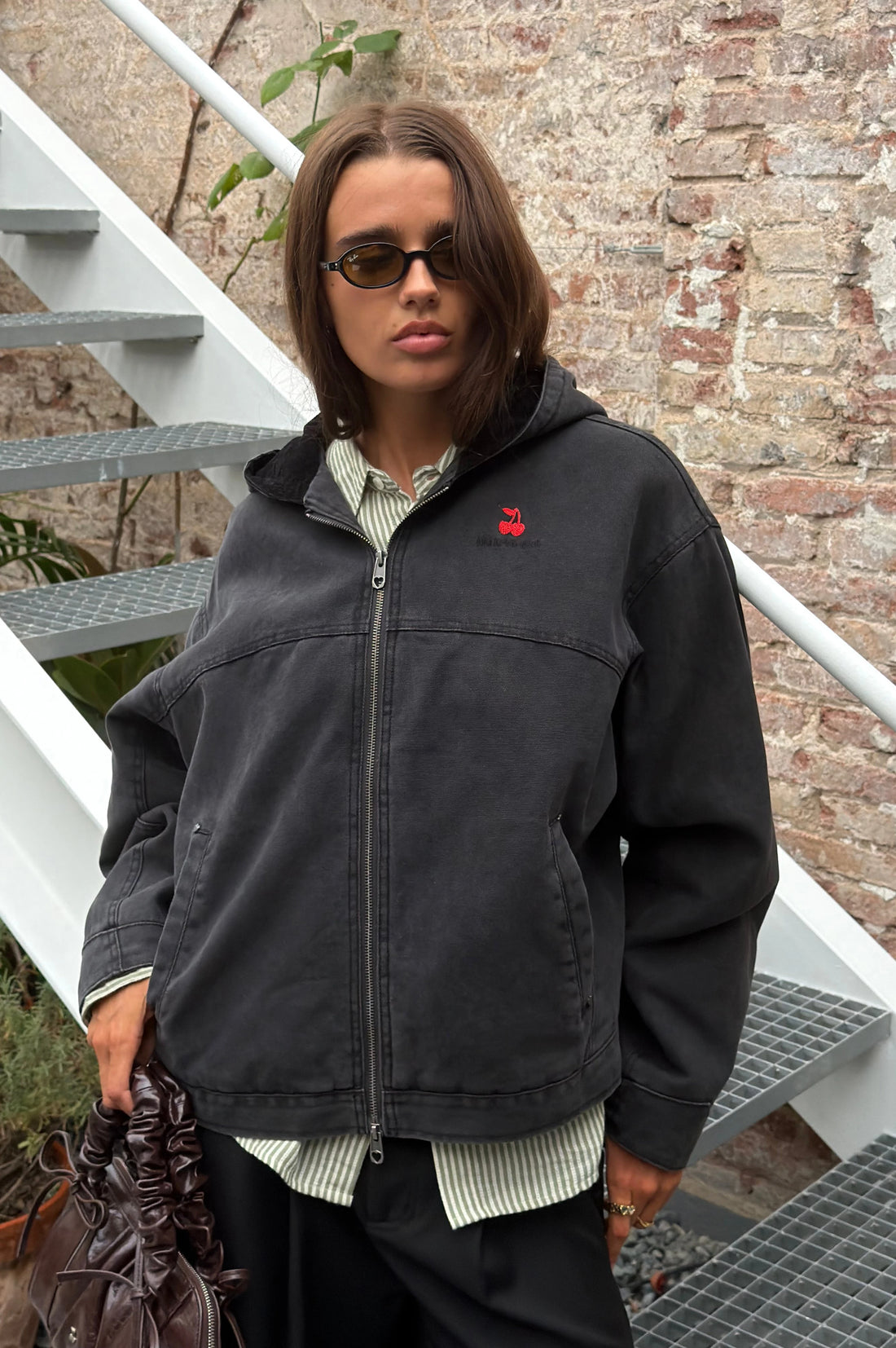 Worker Jacket Canvas Ash