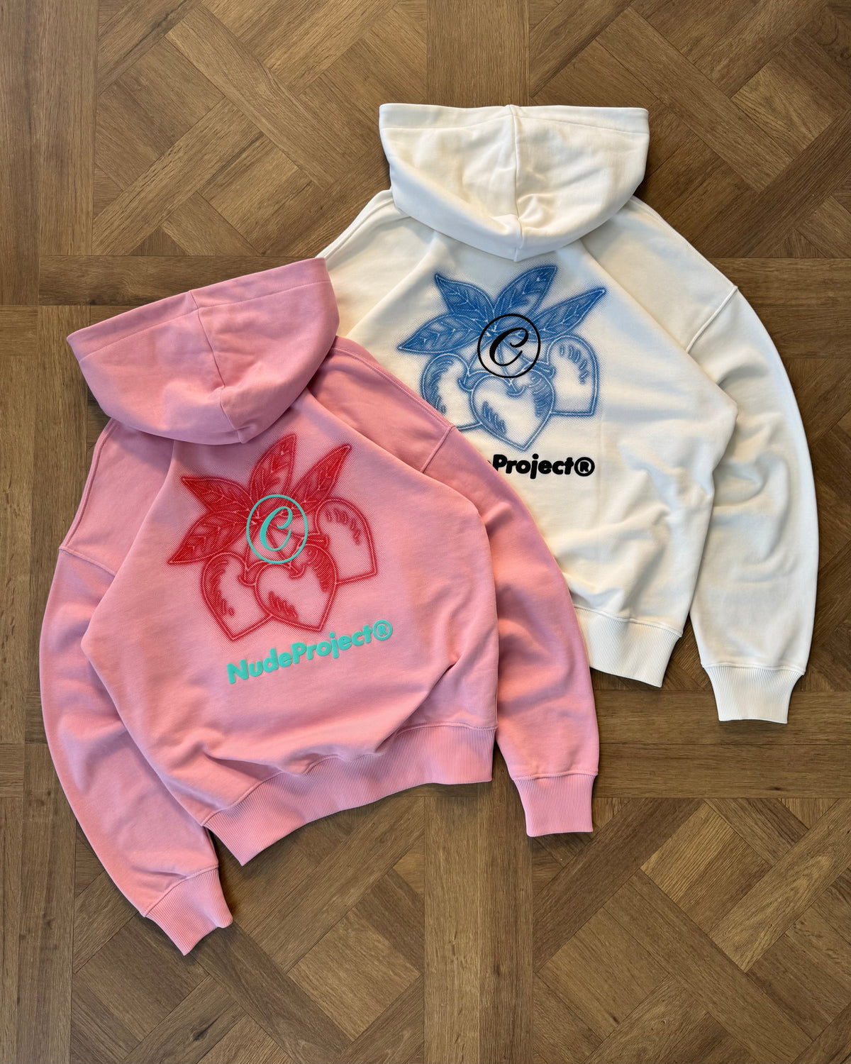 Cherry Bomb Hoodie Pink