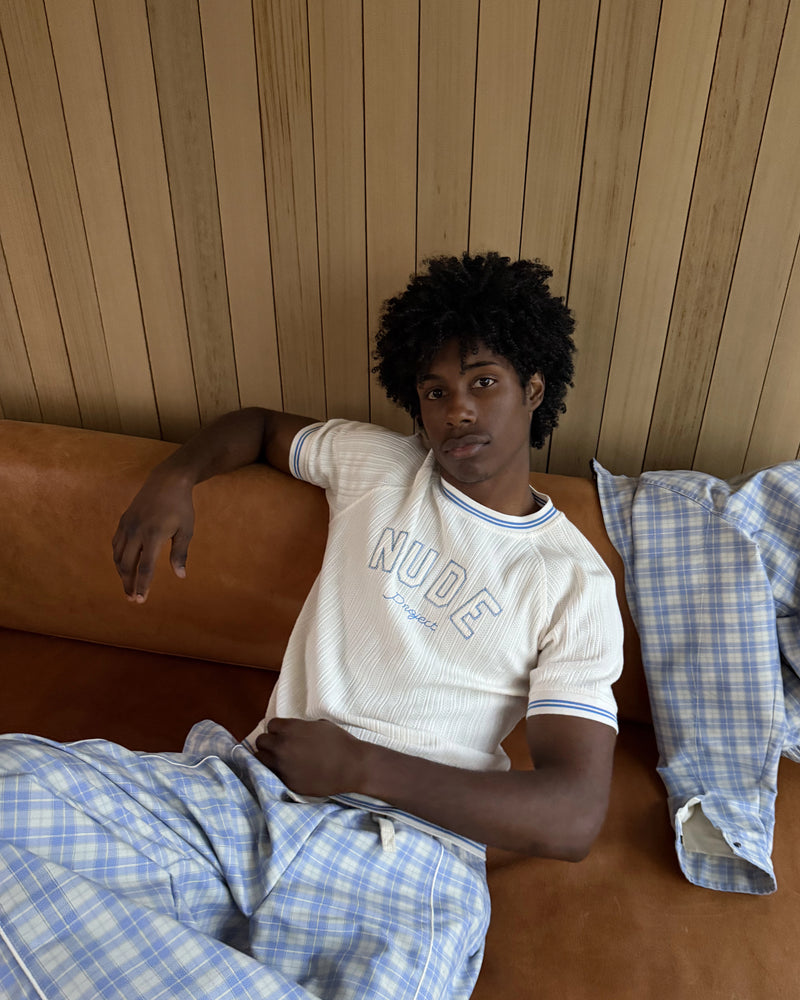 Varsity Slim Knit Tee