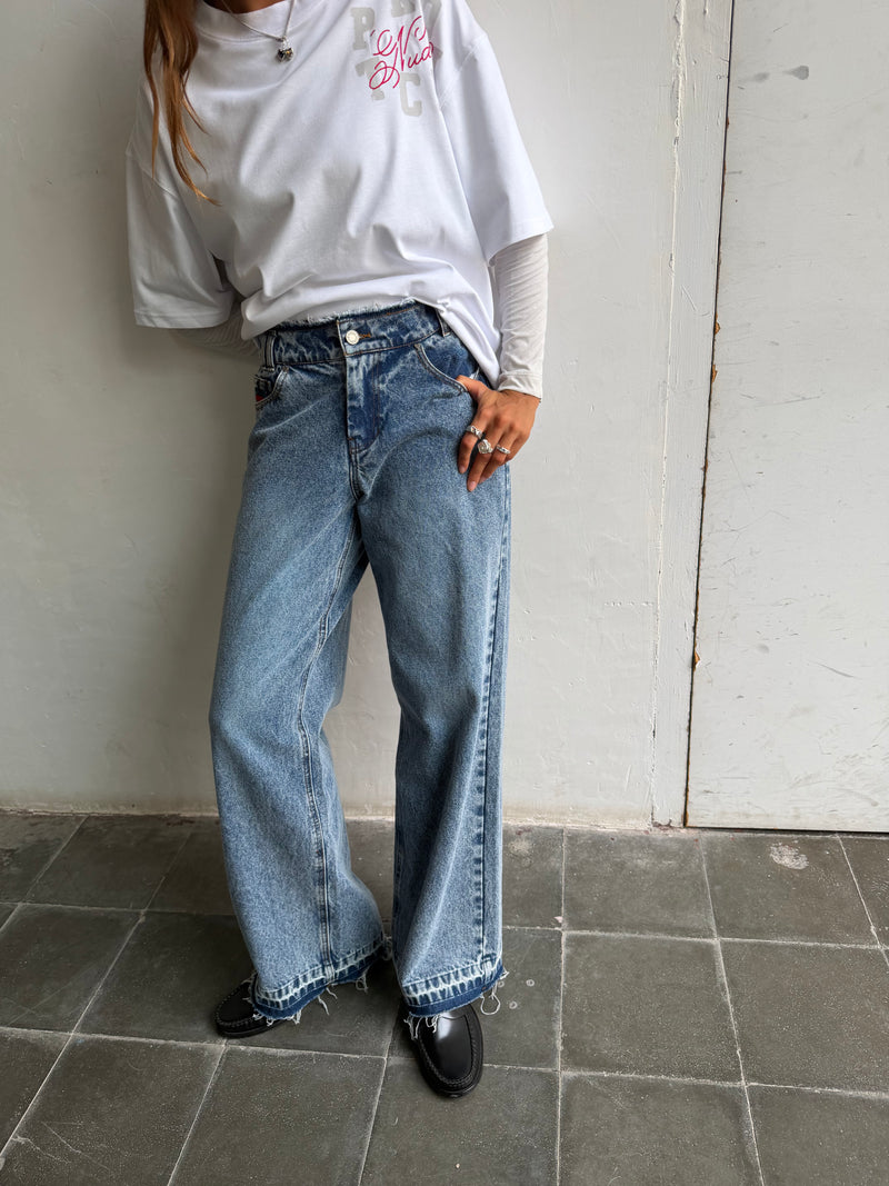 Old Baggy Jeans Washed Indigo