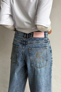 Old Baggy Jeans Washed Indigo
