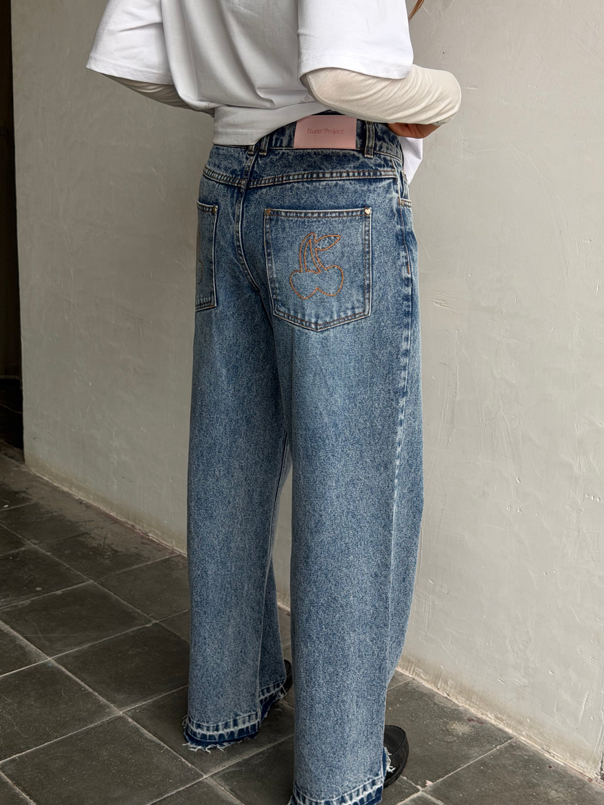Old Baggy Jeans Washed Indigo