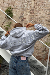 United Zip-Up Hoodie Grey