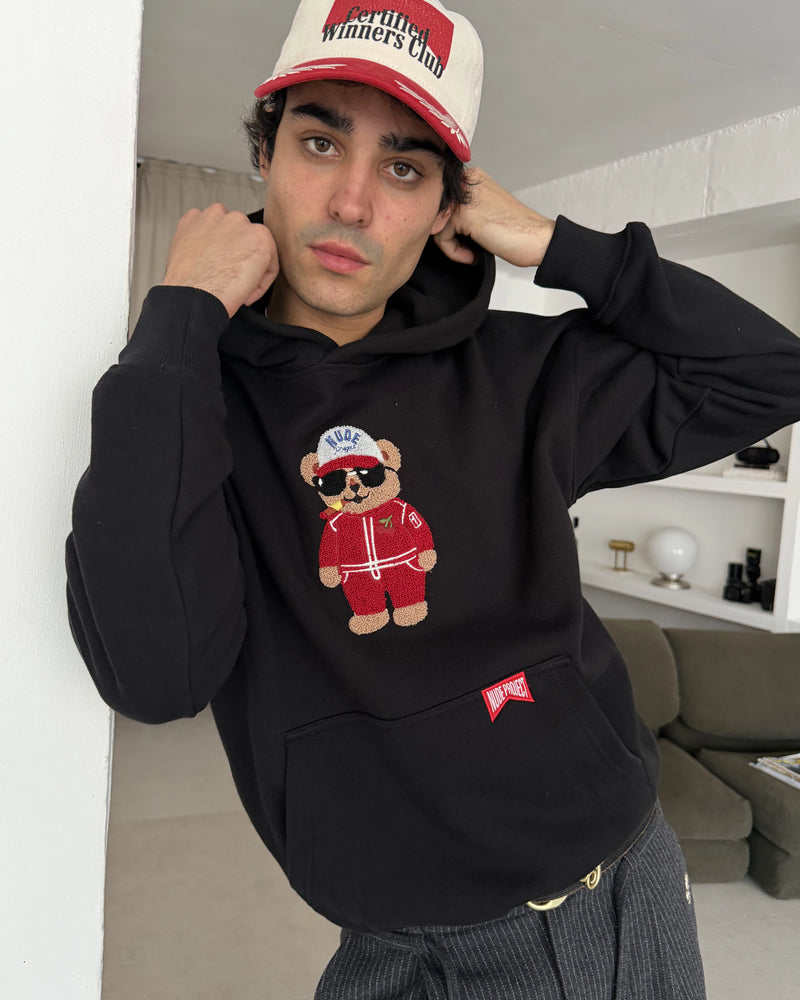 Turbo Ted Hoodie Black