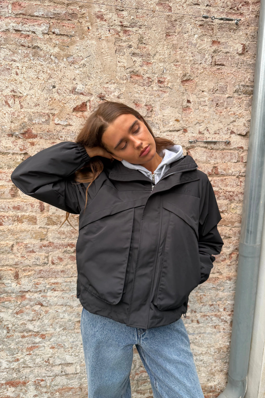 Windbreaker Jacket Black