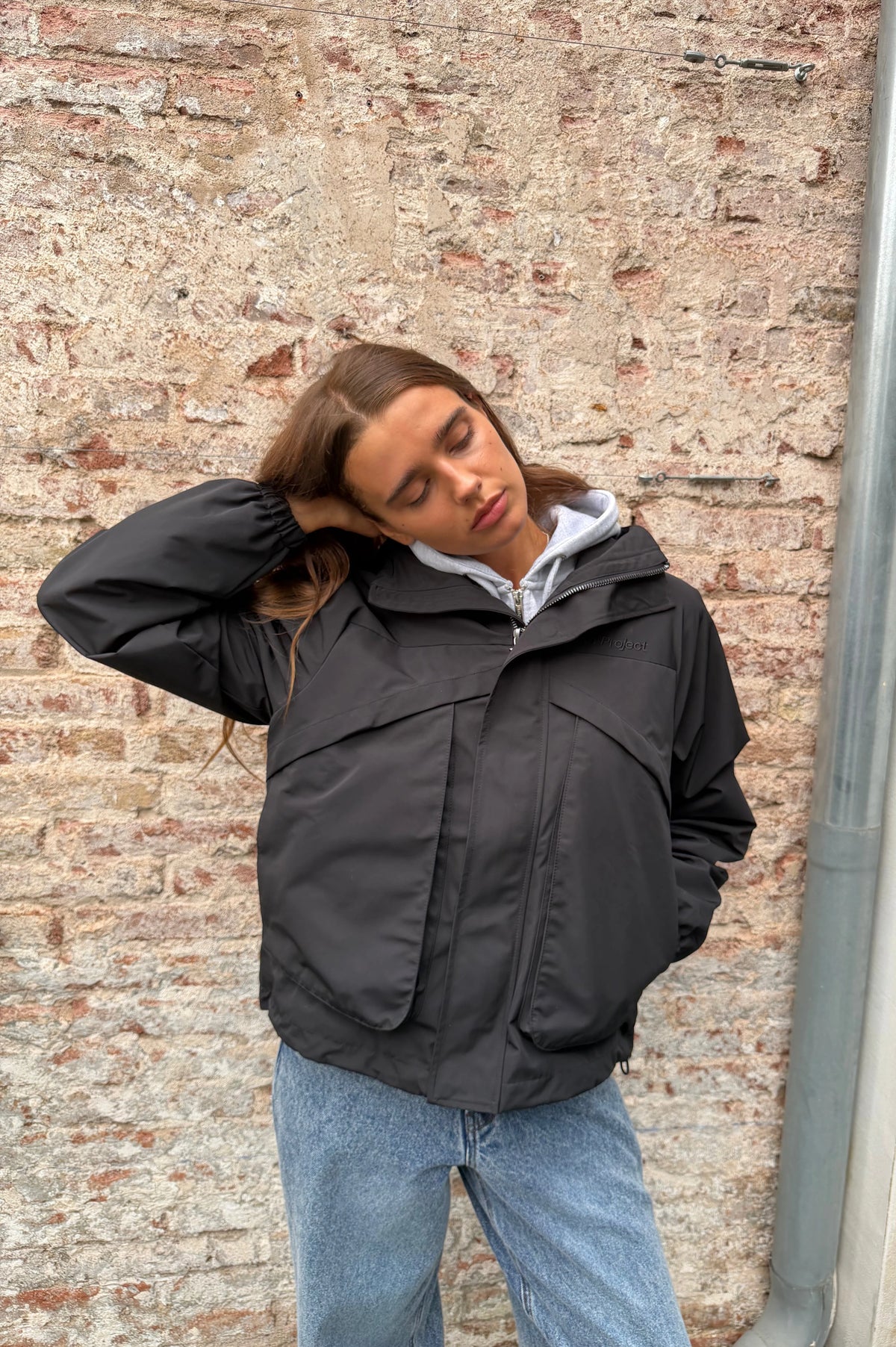 Windbreaker Jacket Black