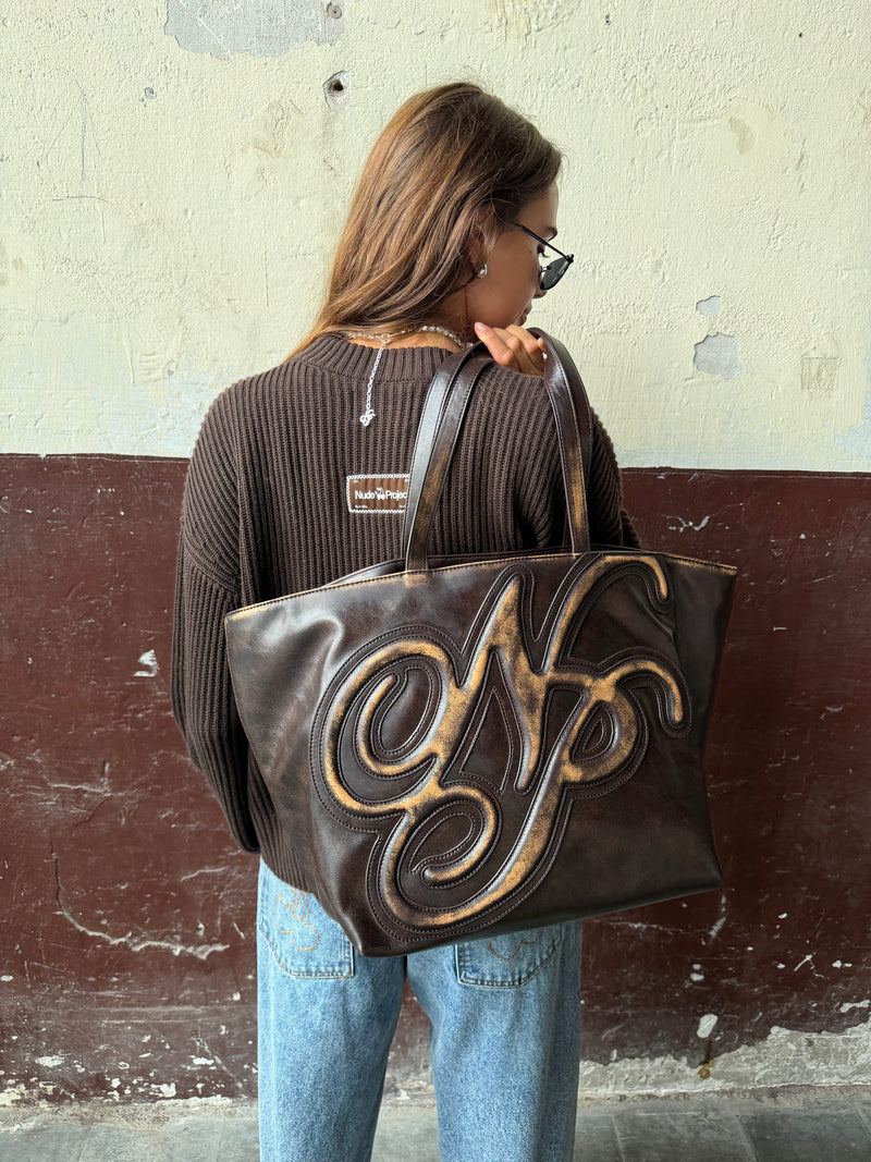 Script Bag Brown