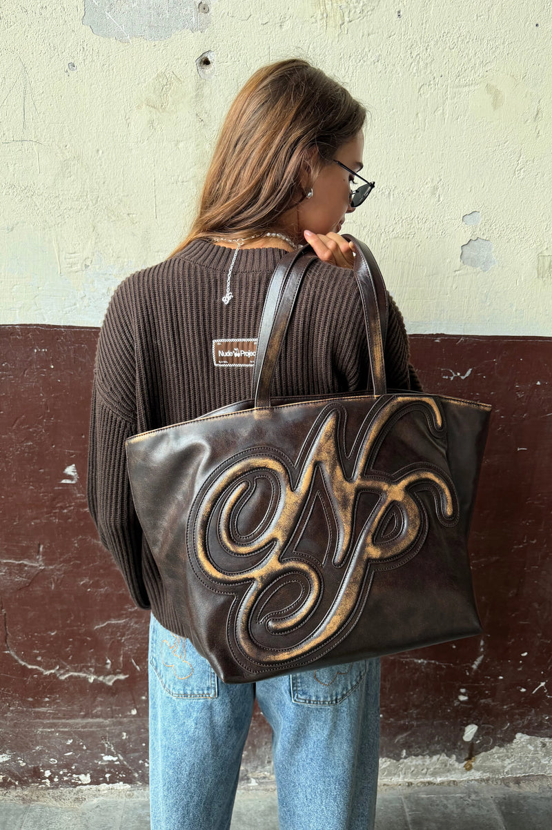 Script Bag Brown