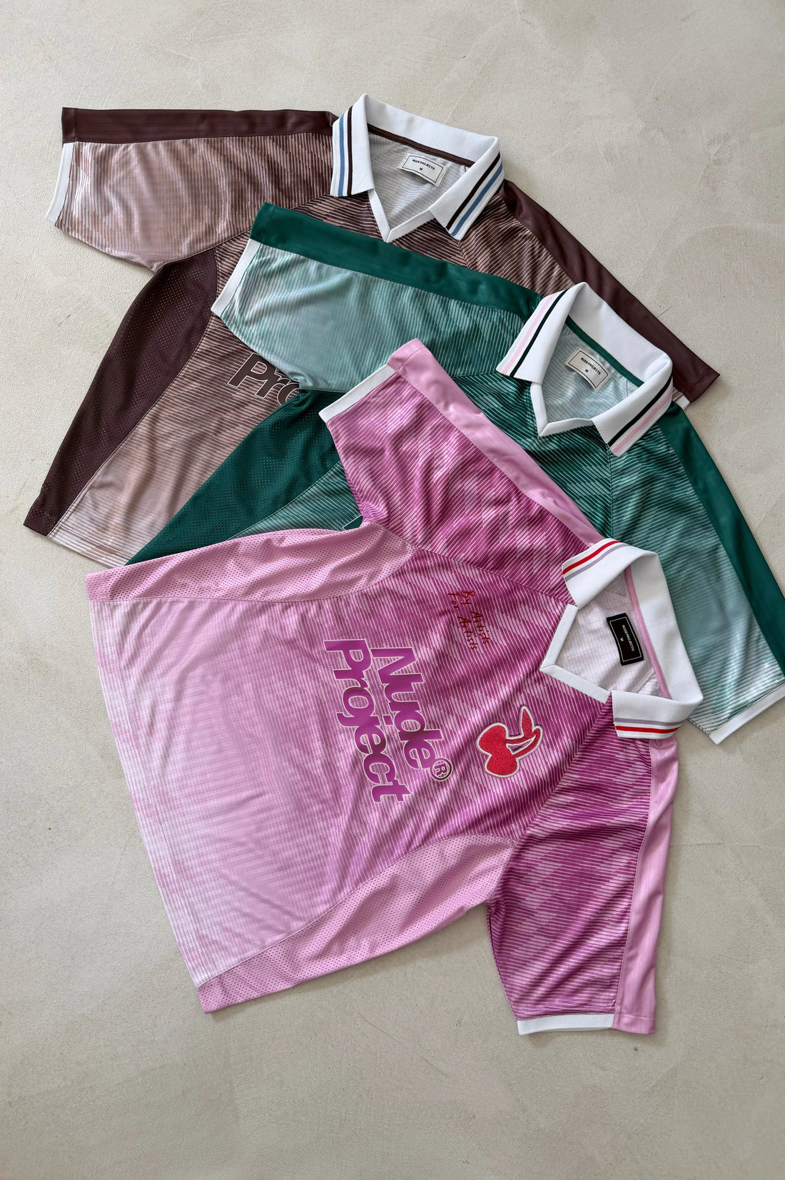 Radja Football Tee Pink