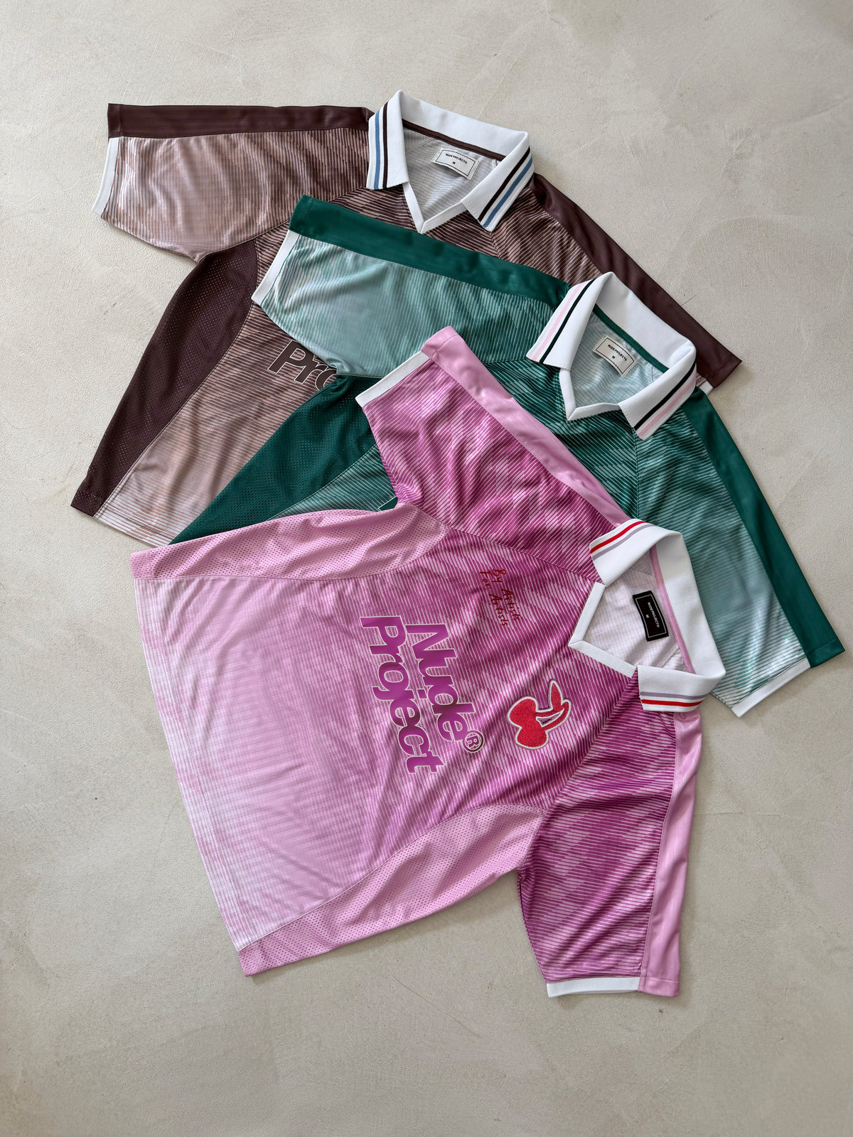 Radja Football Tee Pink