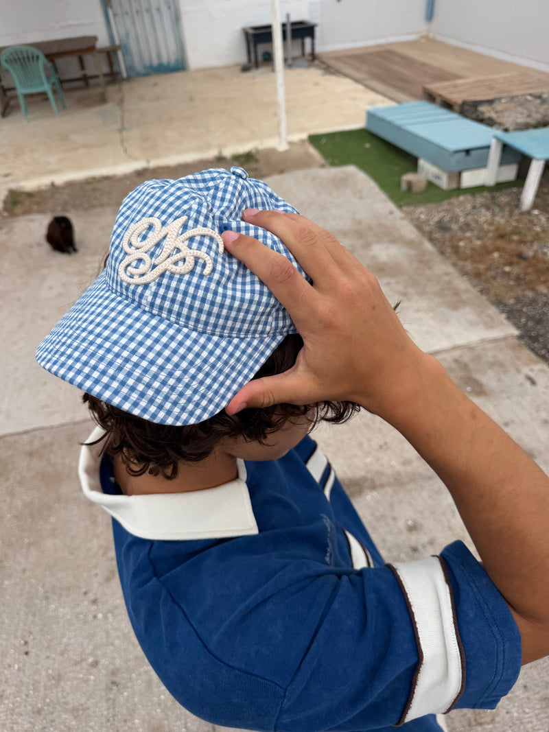 Vichy Cap Blue
