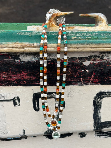 Famara Necklace Blue