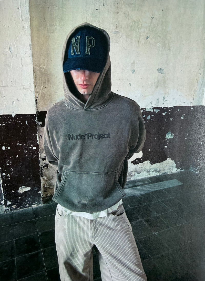 Box Logo Hoodie Brown