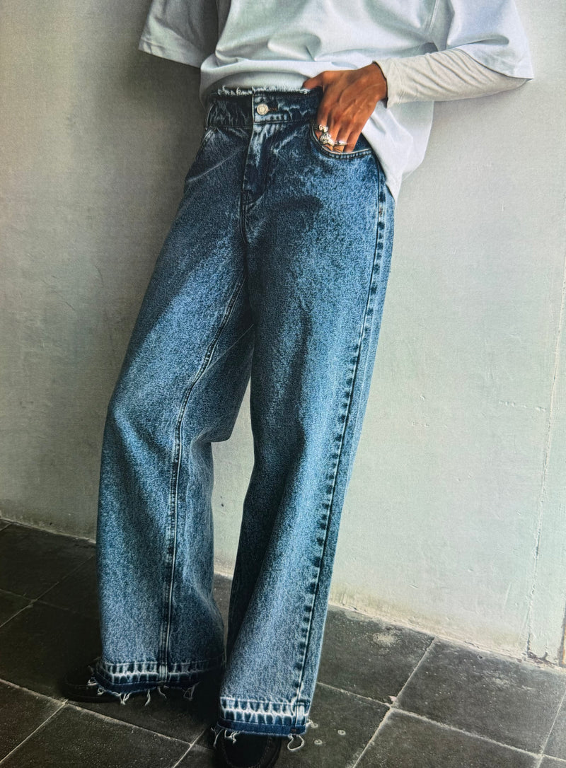 Old Baggy Jeans Washed Indigo