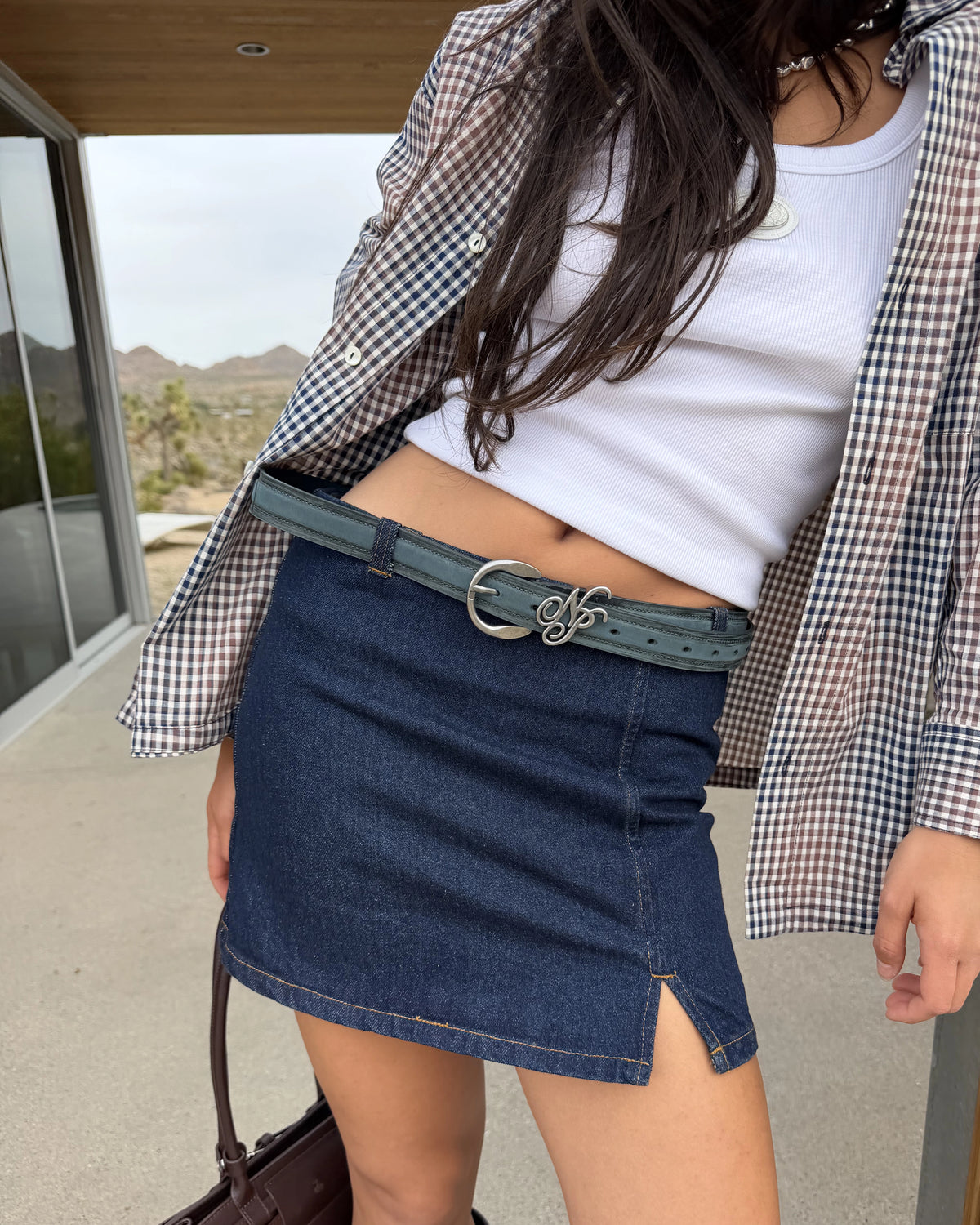 Metal Heart Skirt