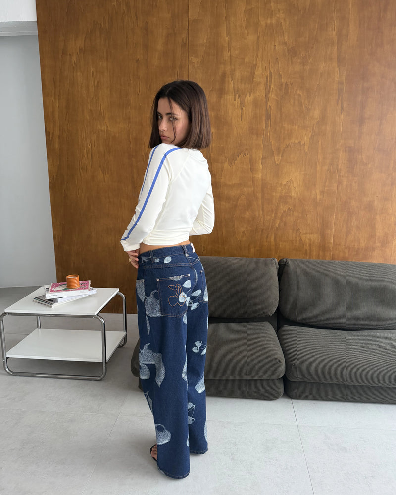 Cherry Old Baggy Jeans