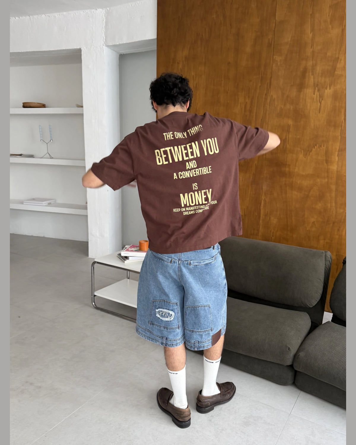 Sprint Tee Brown