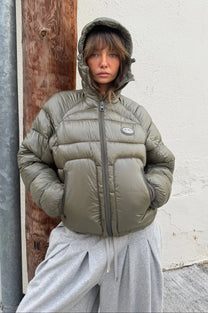 Iconic Puffer Jacket Khaki