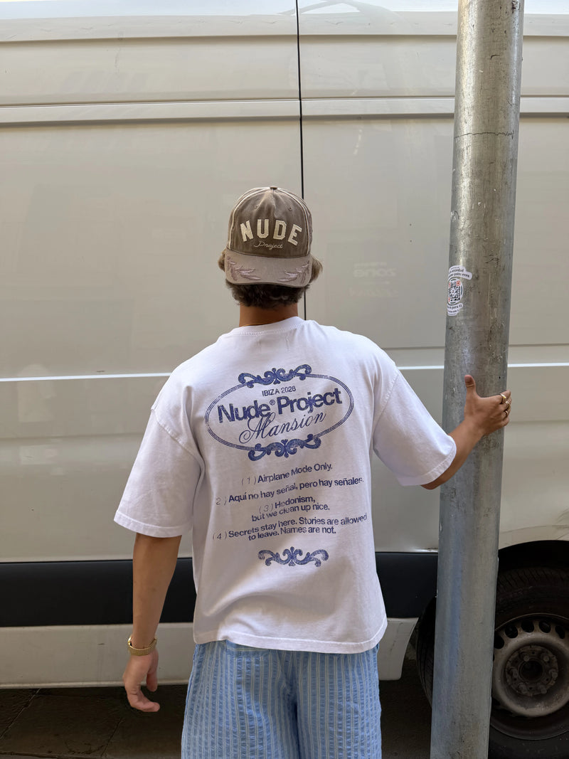 Hedonism Tee White