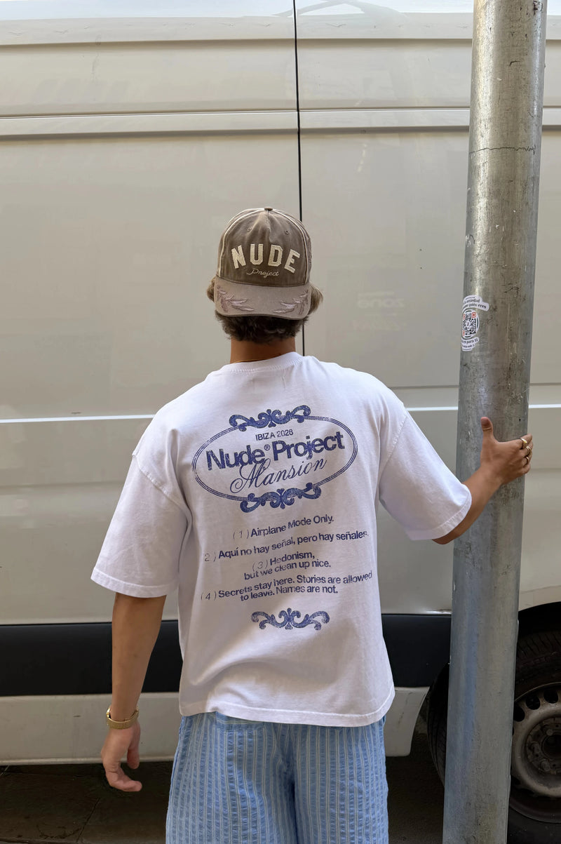 Hedonism Tee White