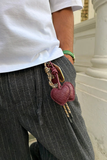 Braided Cherry Charm