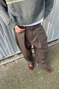 Louvre Tailoring Pants Brown