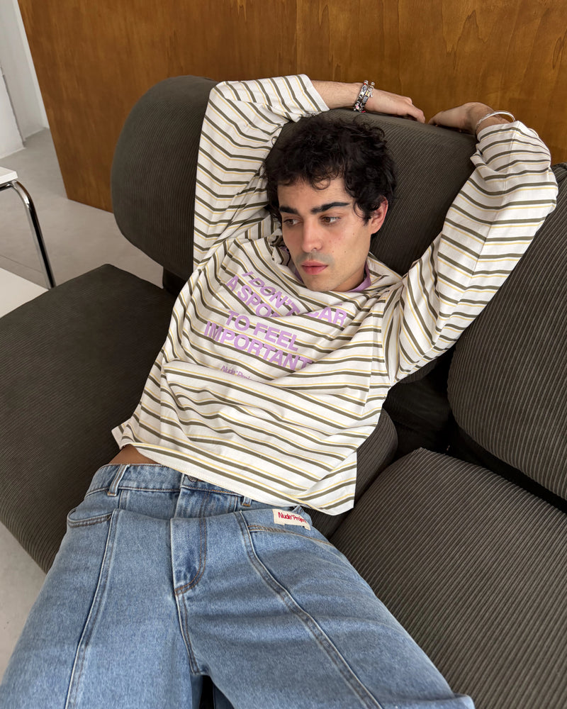 Grid Long-Sleeve Tee