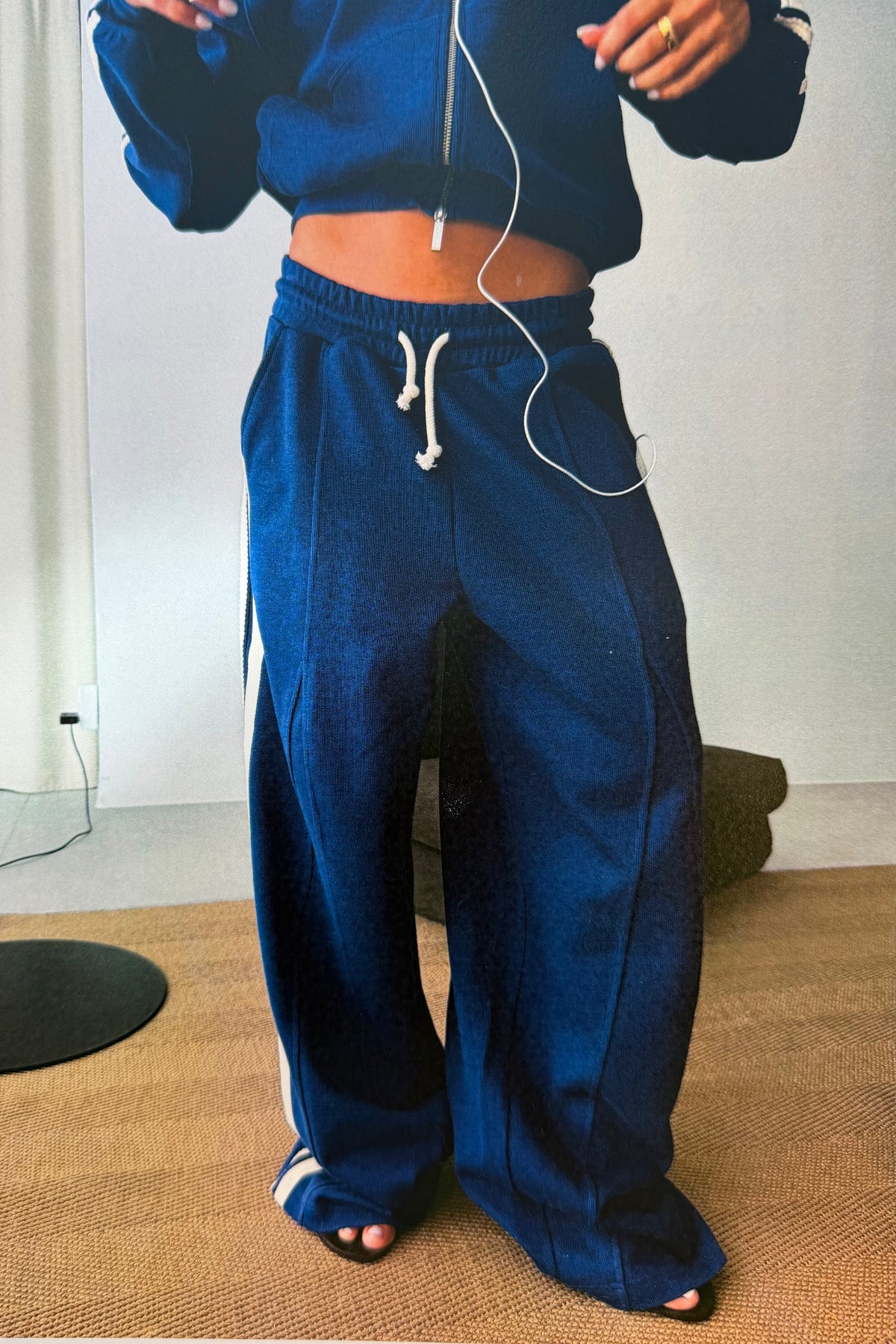 Ying Yang Sweatpants Blue