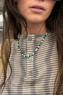 Famara Necklace Blue