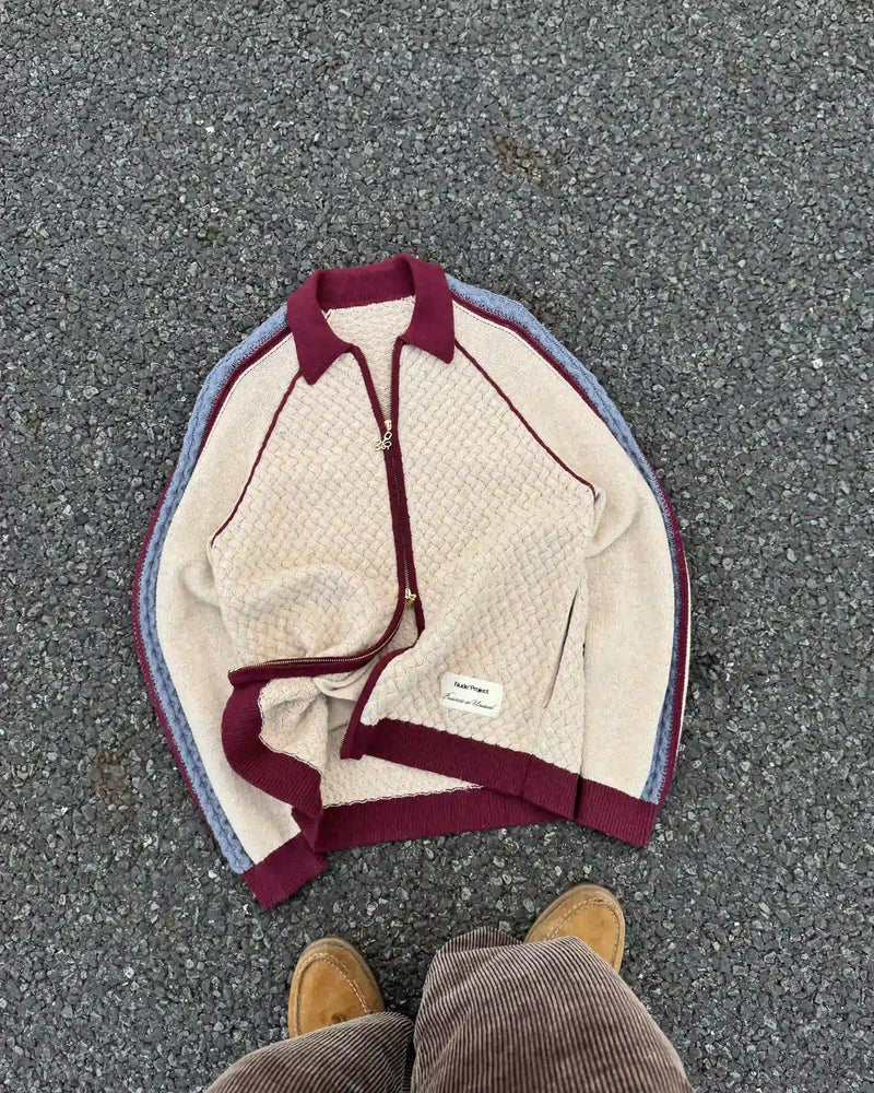 Monsieur Zip-Up Knit