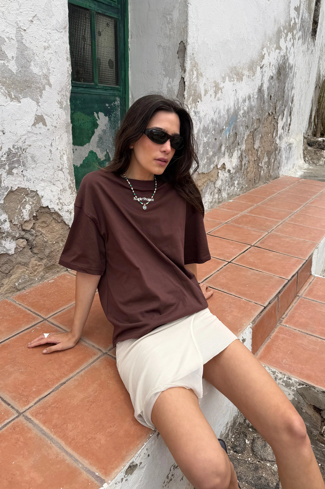 Lotus Tee Brown