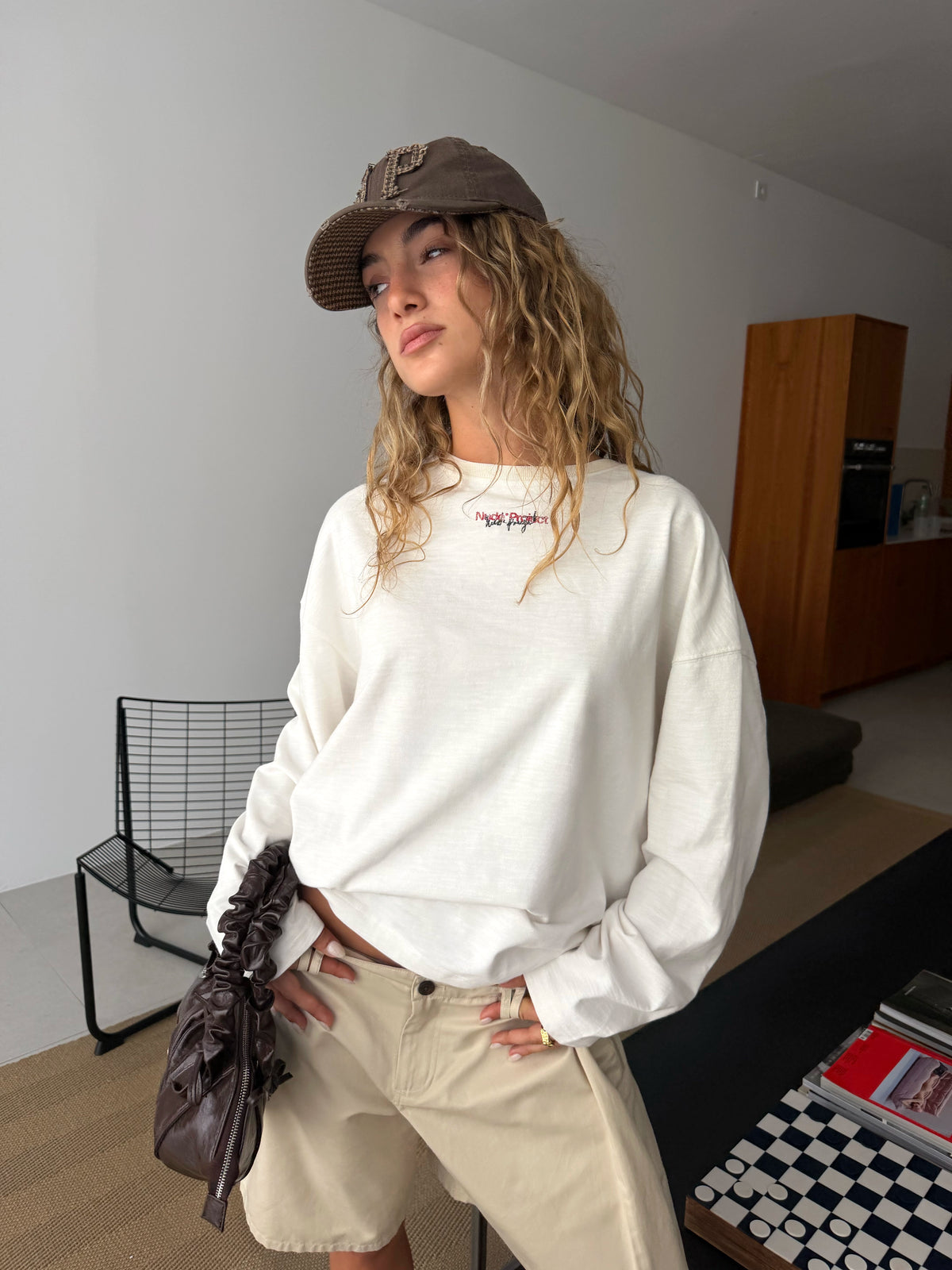 Ego Long-Sleeve Tee Marshmallow