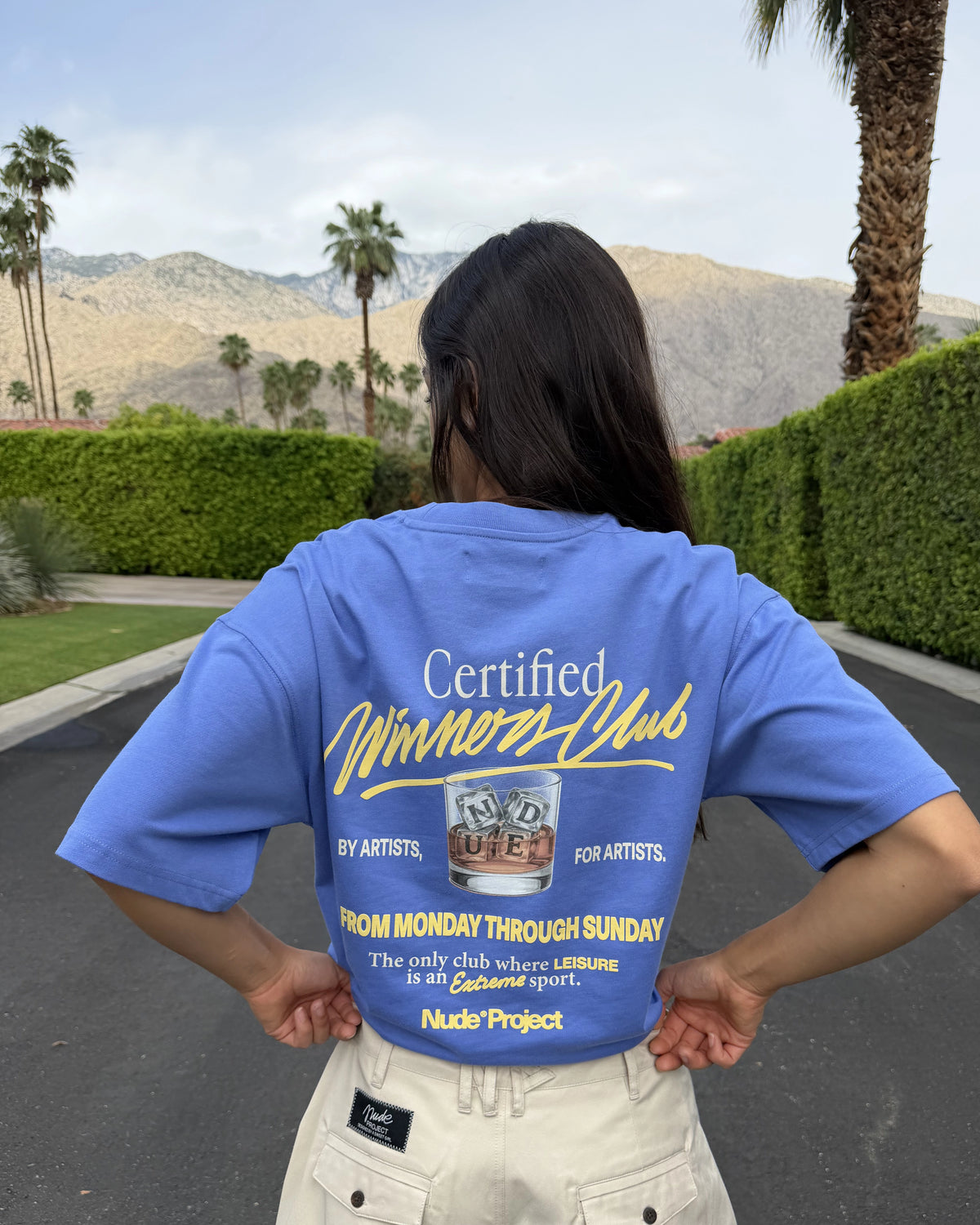 Winners Club Tee Blue