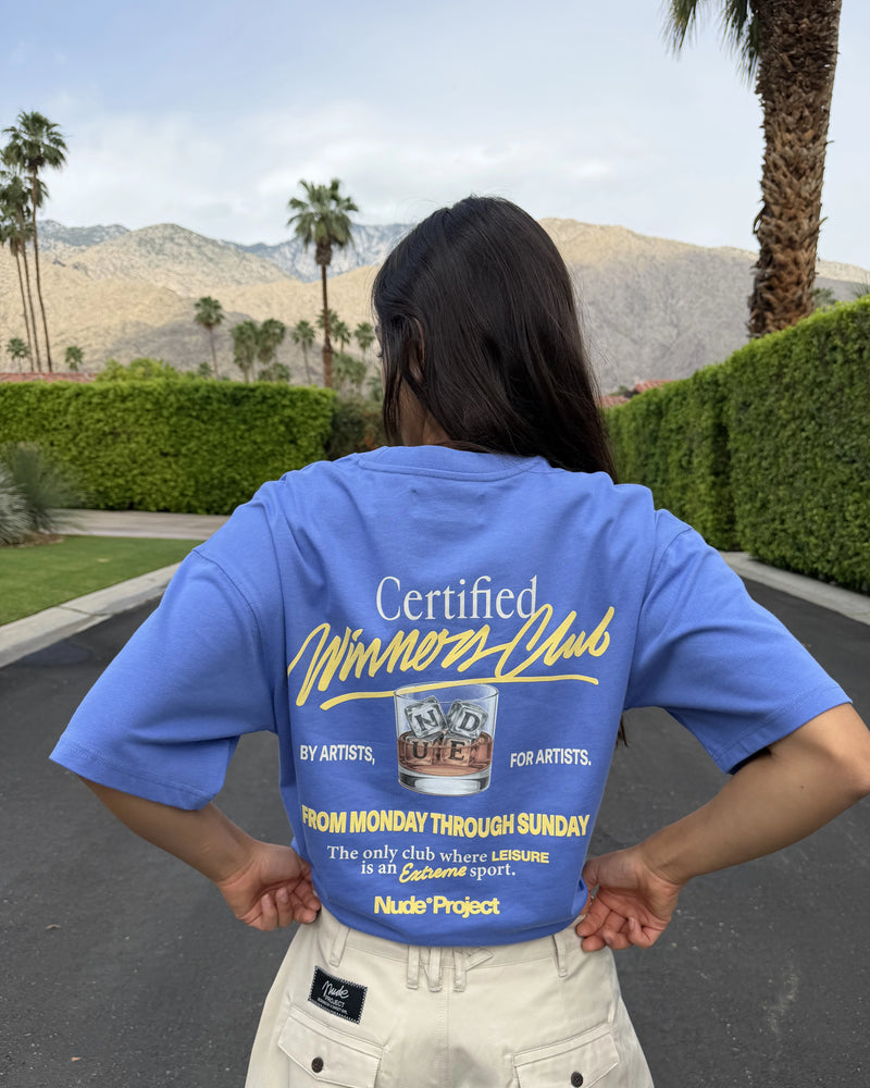 Winners Club Tee Blue