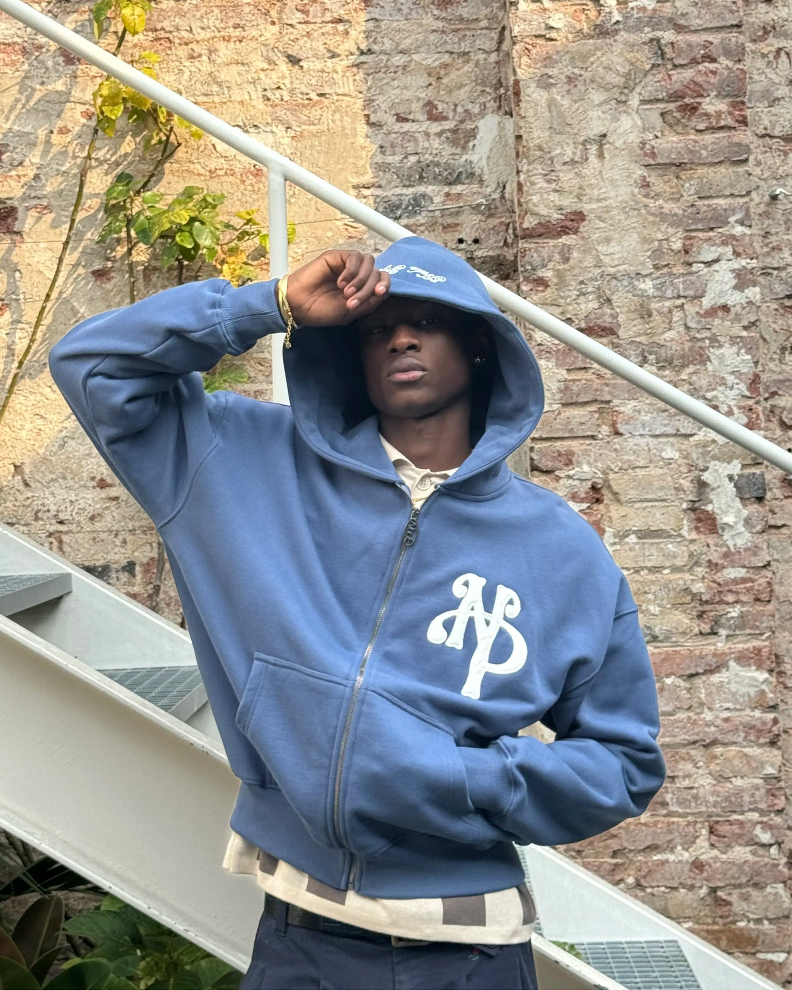 Kill Bill Zip-Up Hoodie Indigo – Nude Project Kill Bill Zip-Up Hoodie Indigo – Nude Project