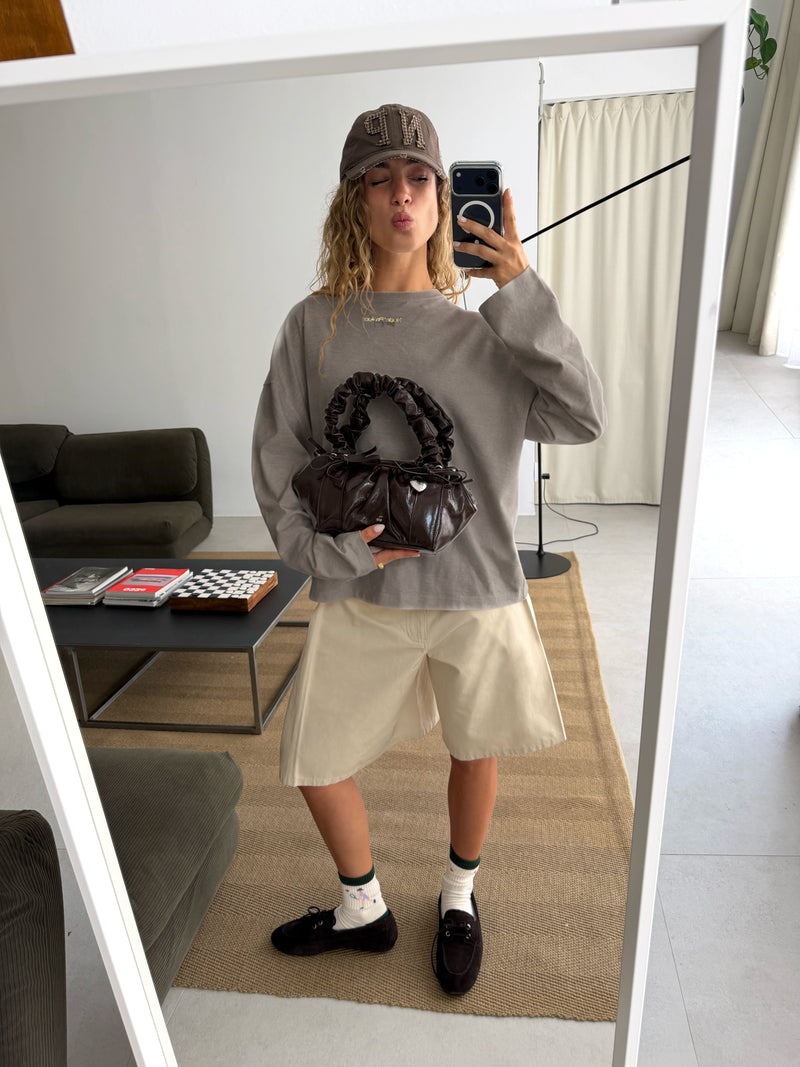 Ego Long-Sleeve Tee Ash