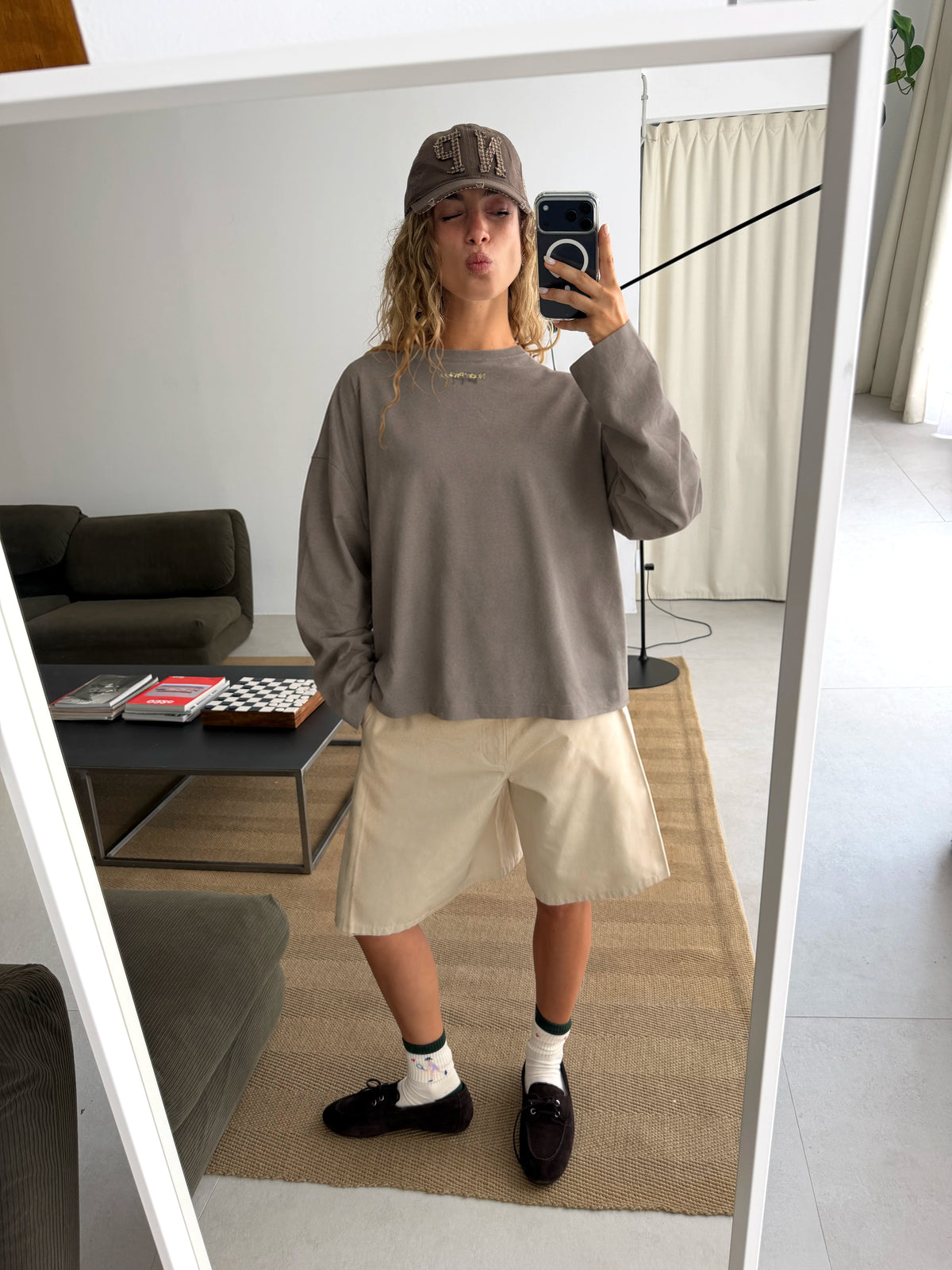 Ego Long-Sleeve Tee Ash
