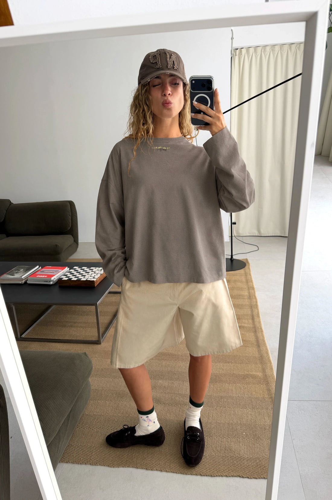 Ego Long-Sleeve Tee Ash