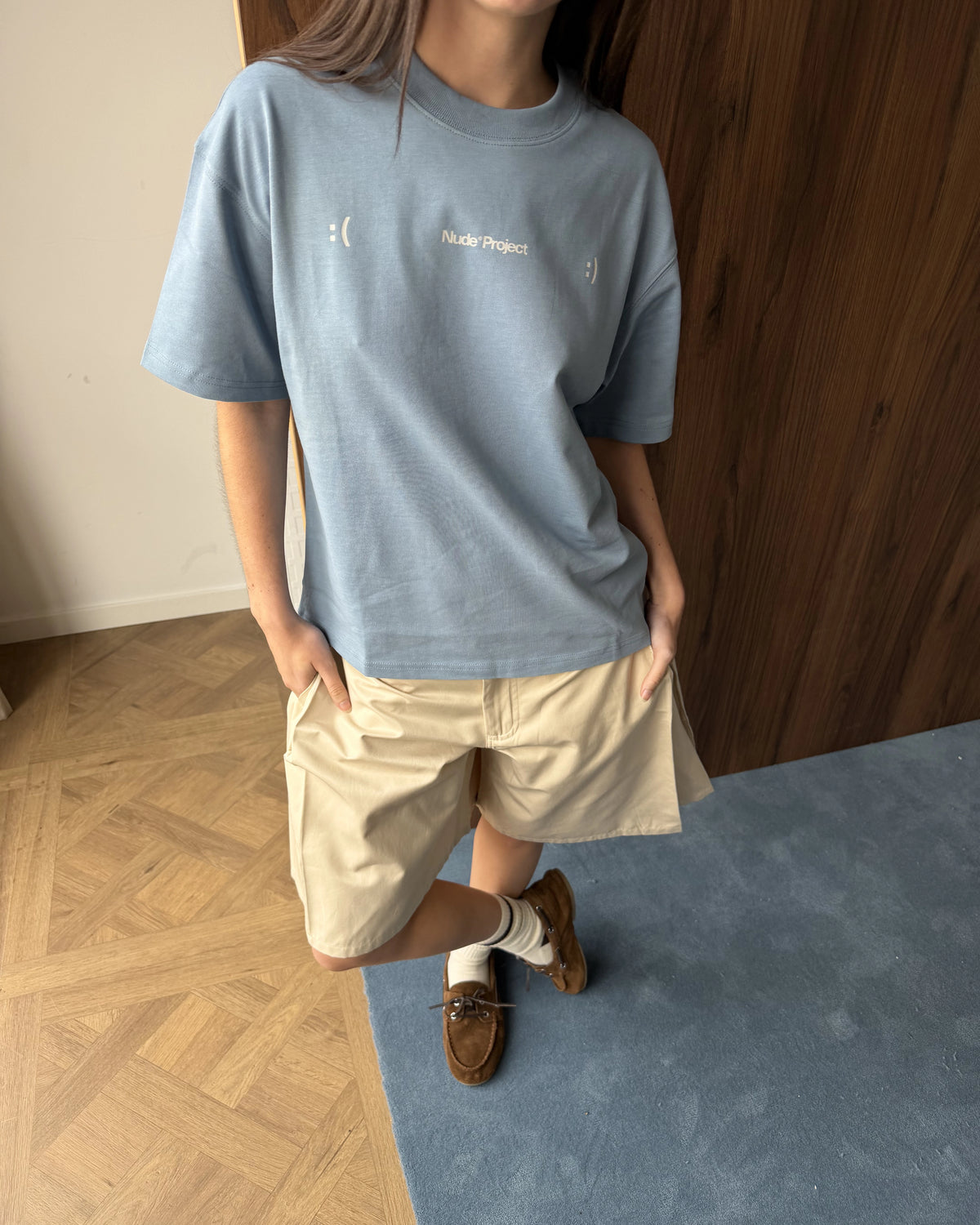 God Is A Dj Tee Baby Blue