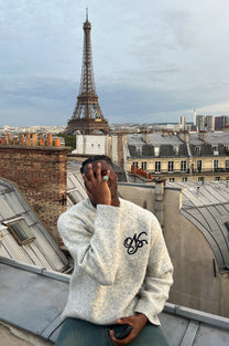 Le Marais Knit Sweater Grey Melange