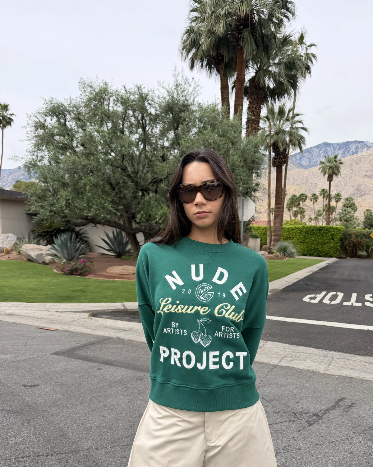 Club Sweatshirt Green