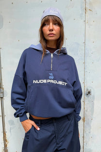 Jinju Hoodie Navy