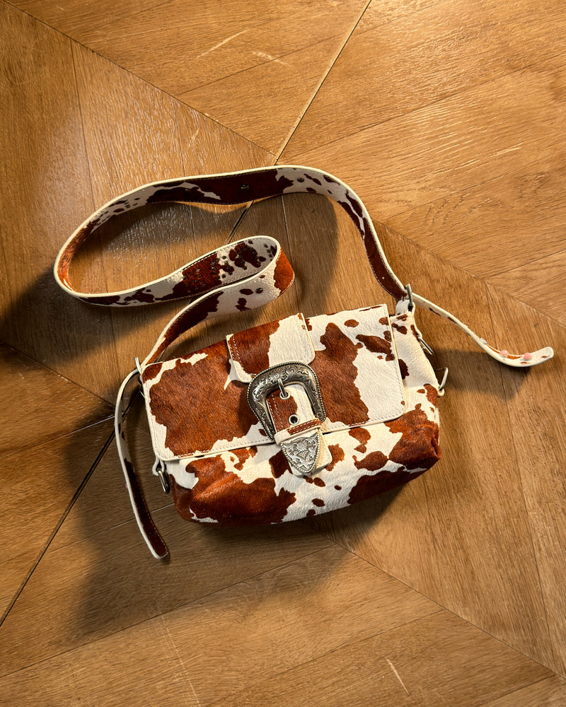 RODEO LEATHER BAG MUCCA