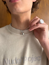Cherry Necklace Silver